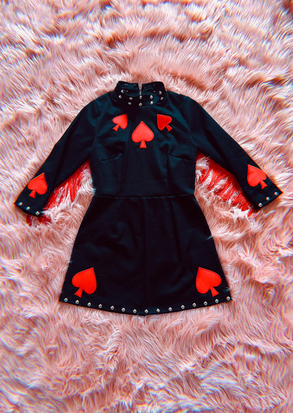 The "Ace of Spades" Mini Dress