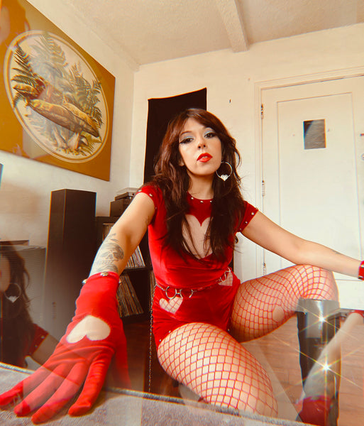 The "Heart Lover" Playsuit