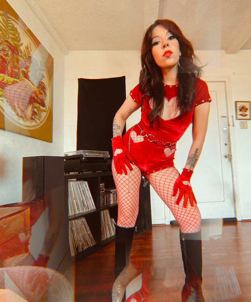 The "Heart Lover" Playsuit