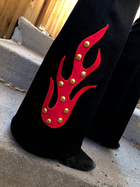 The "Shot Down In Flames" Suspenders